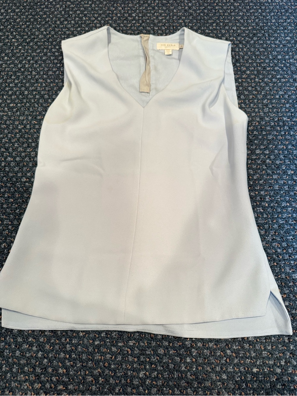 Ted Baker Light Blue V-Neck Sleeveless Camisole